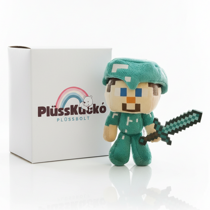 Minecraft Steve Plüss