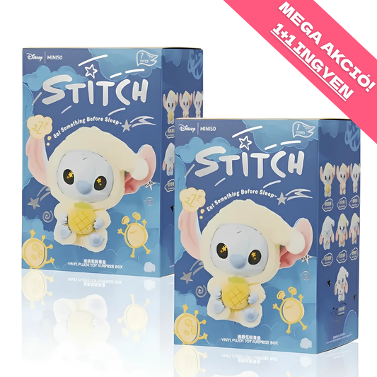 Stitch stílusú Labubu meglepetés plüssfigura﻿