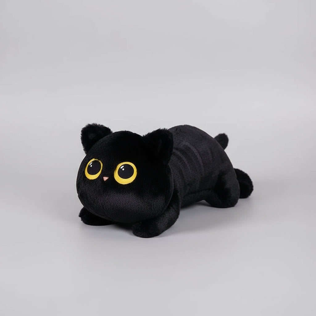 Csillogó Szemű Plüss Cica