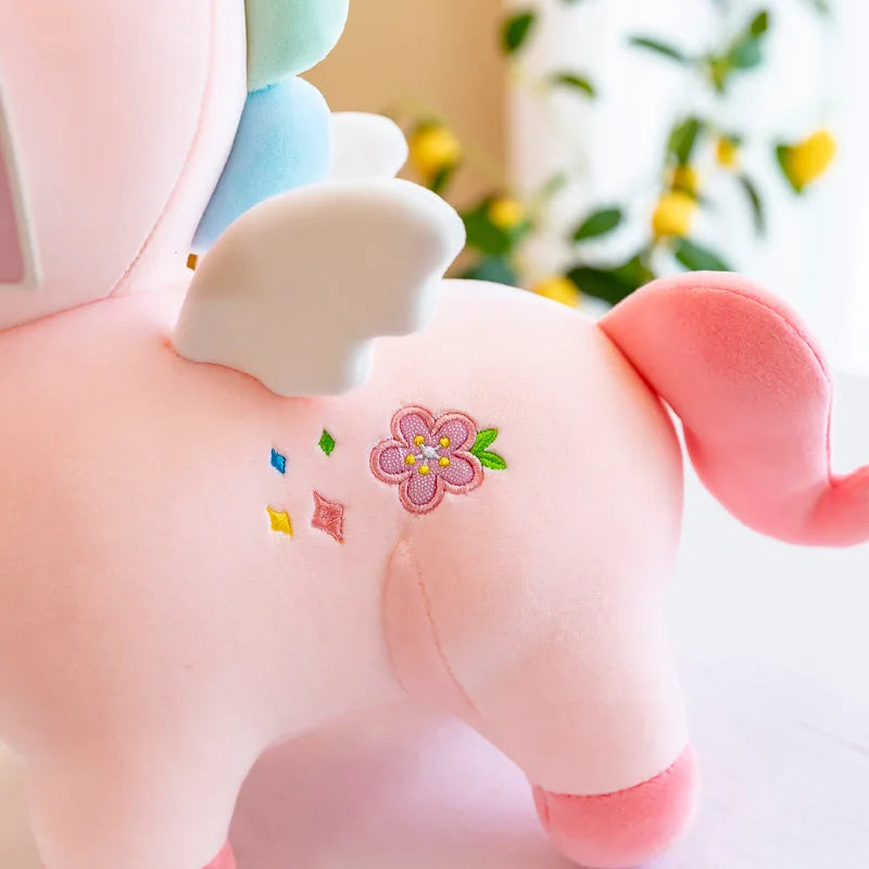 Rózsaszín Plüss Unikornis