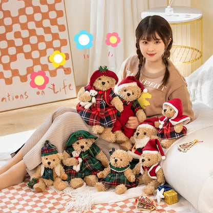 Karácsonyi Plüss Maci