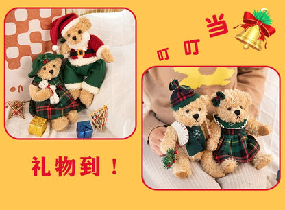 Karácsonyi Plüss Maci