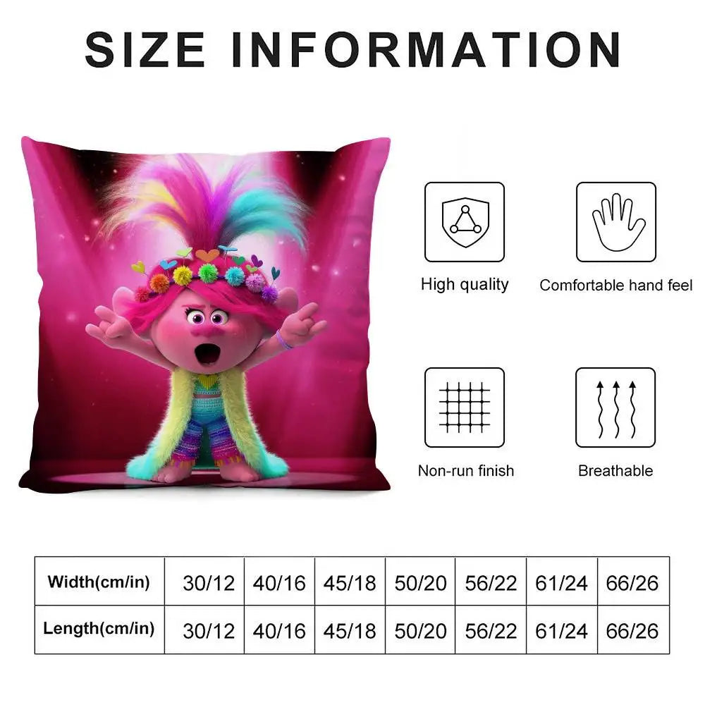 Trollok Pipacs Plüss Párna