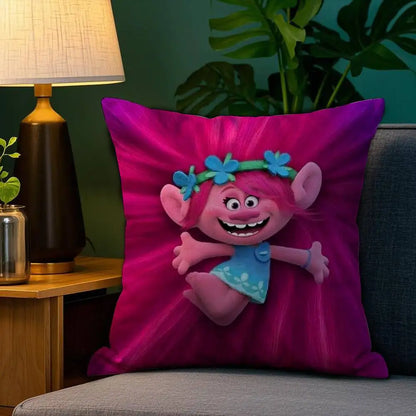 Trollok Pipacs Plüss Párna