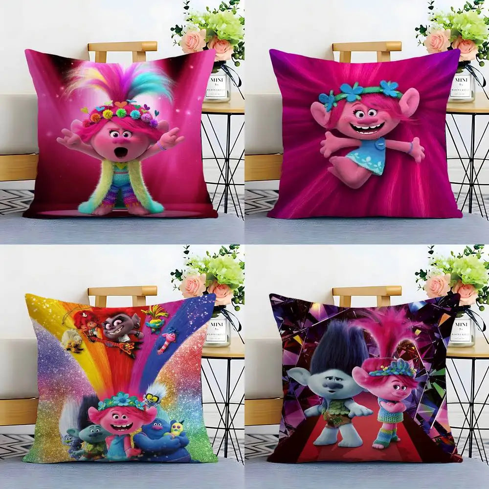 Trollok Pipacs Plüss Párna