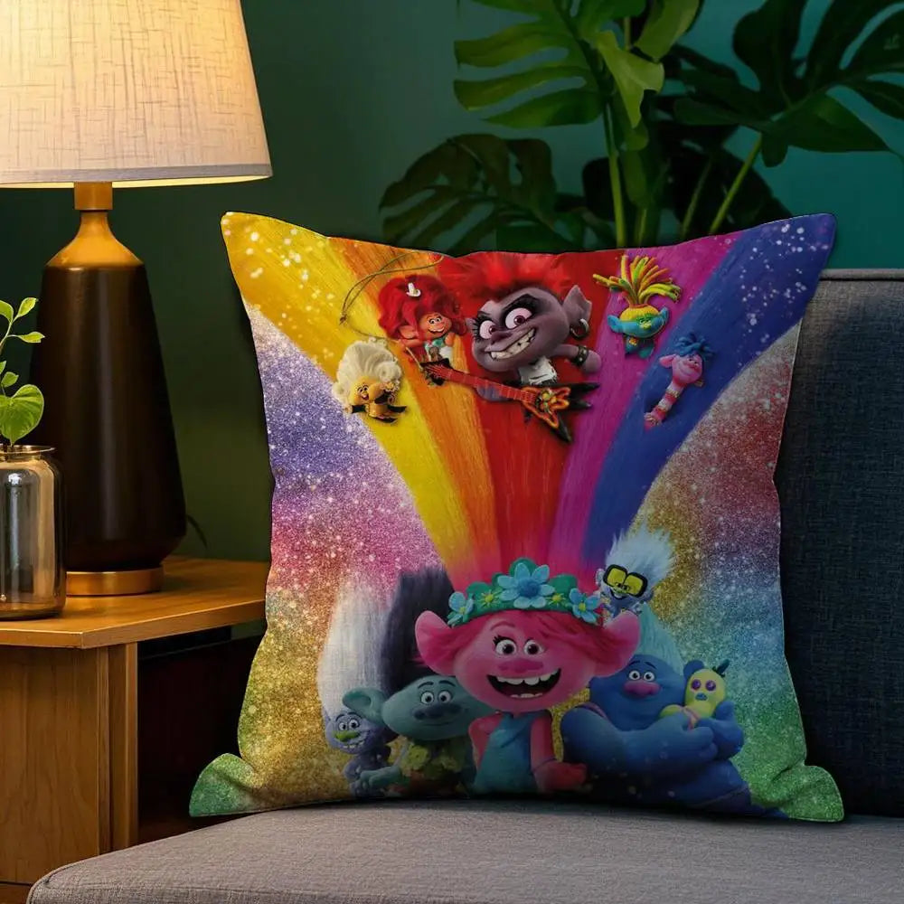 Trollok Pipacs Plüss Párna