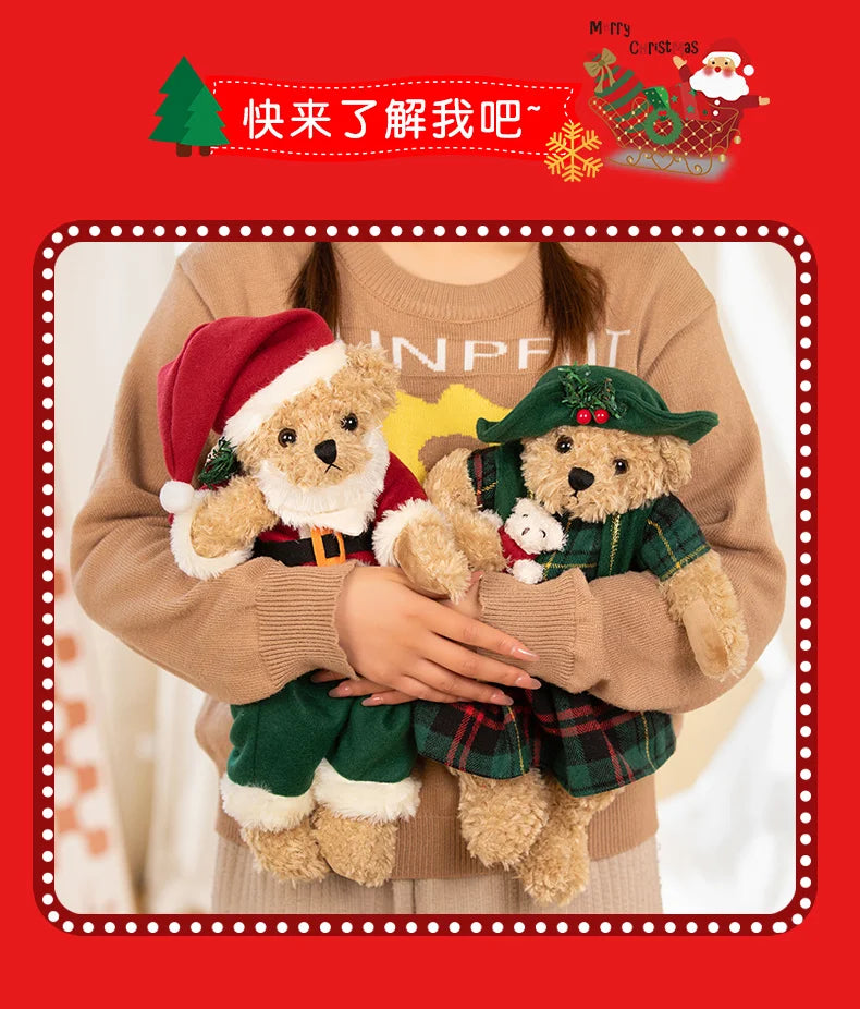 Karácsonyi Plüss Maci