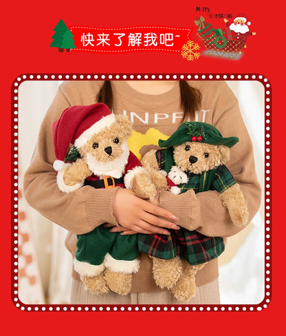 Karácsonyi Plüss Maci