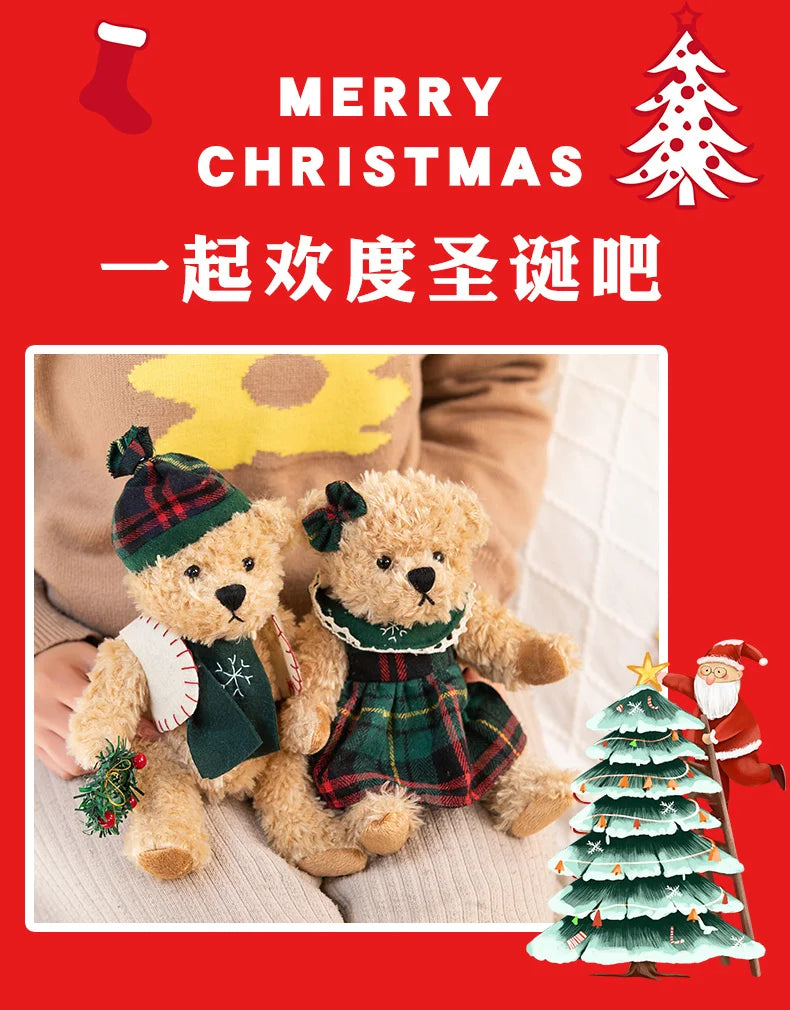 Karácsonyi Plüss Maci