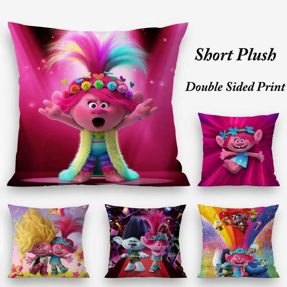 Trollok Pipacs Plüss Párna