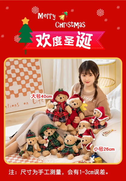 Karácsonyi Plüss Maci