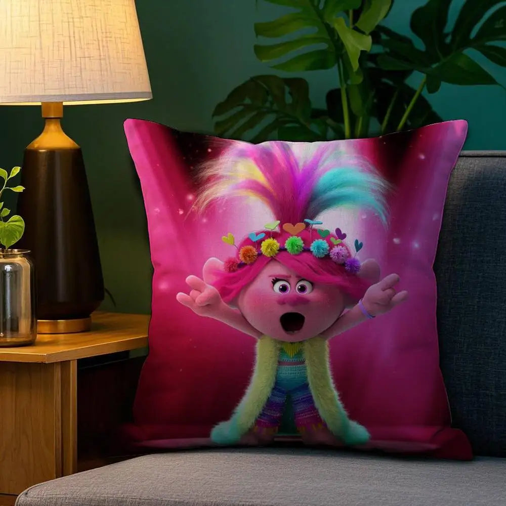 Trollok Pipacs Plüss Párna