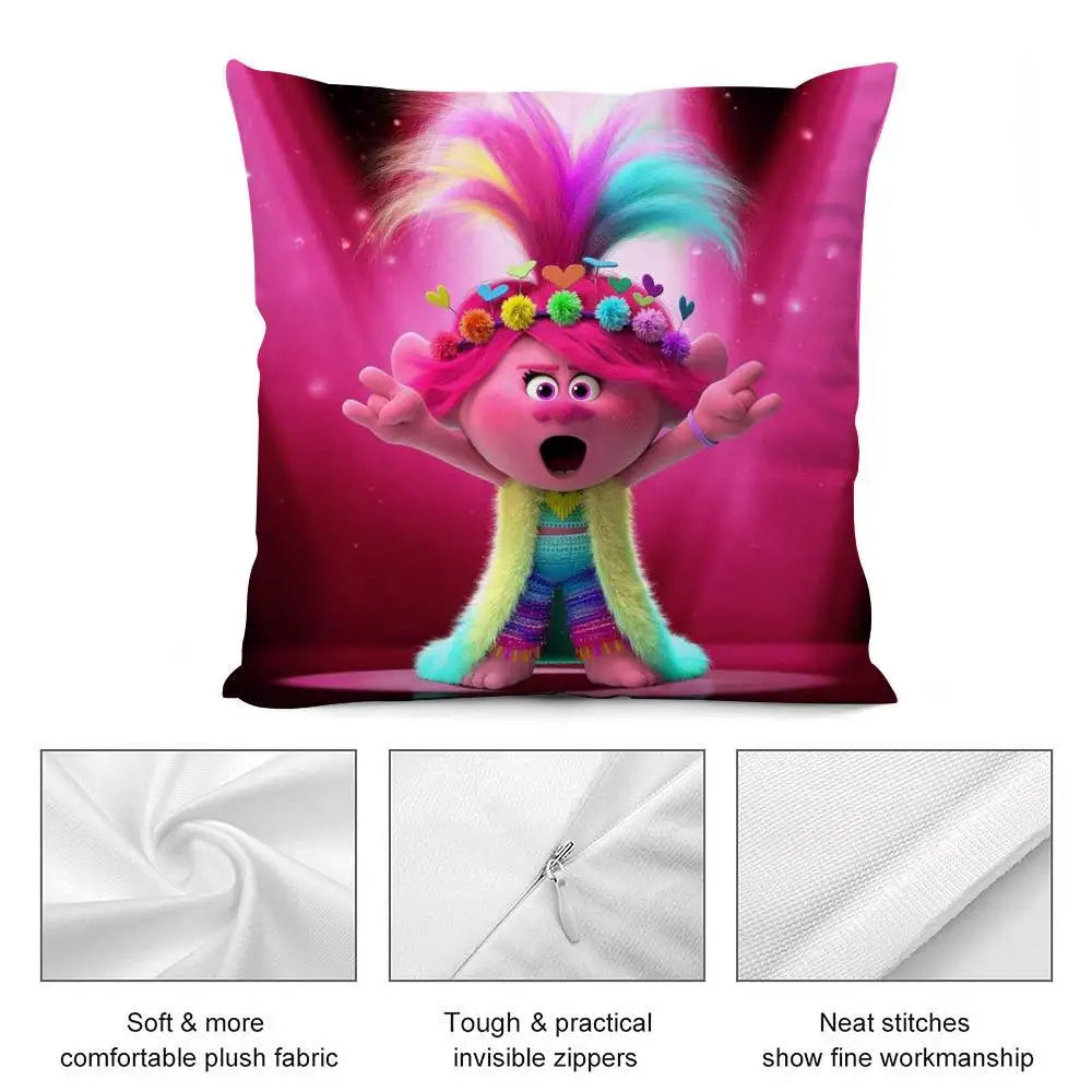 Trollok Pipacs Plüss Párna