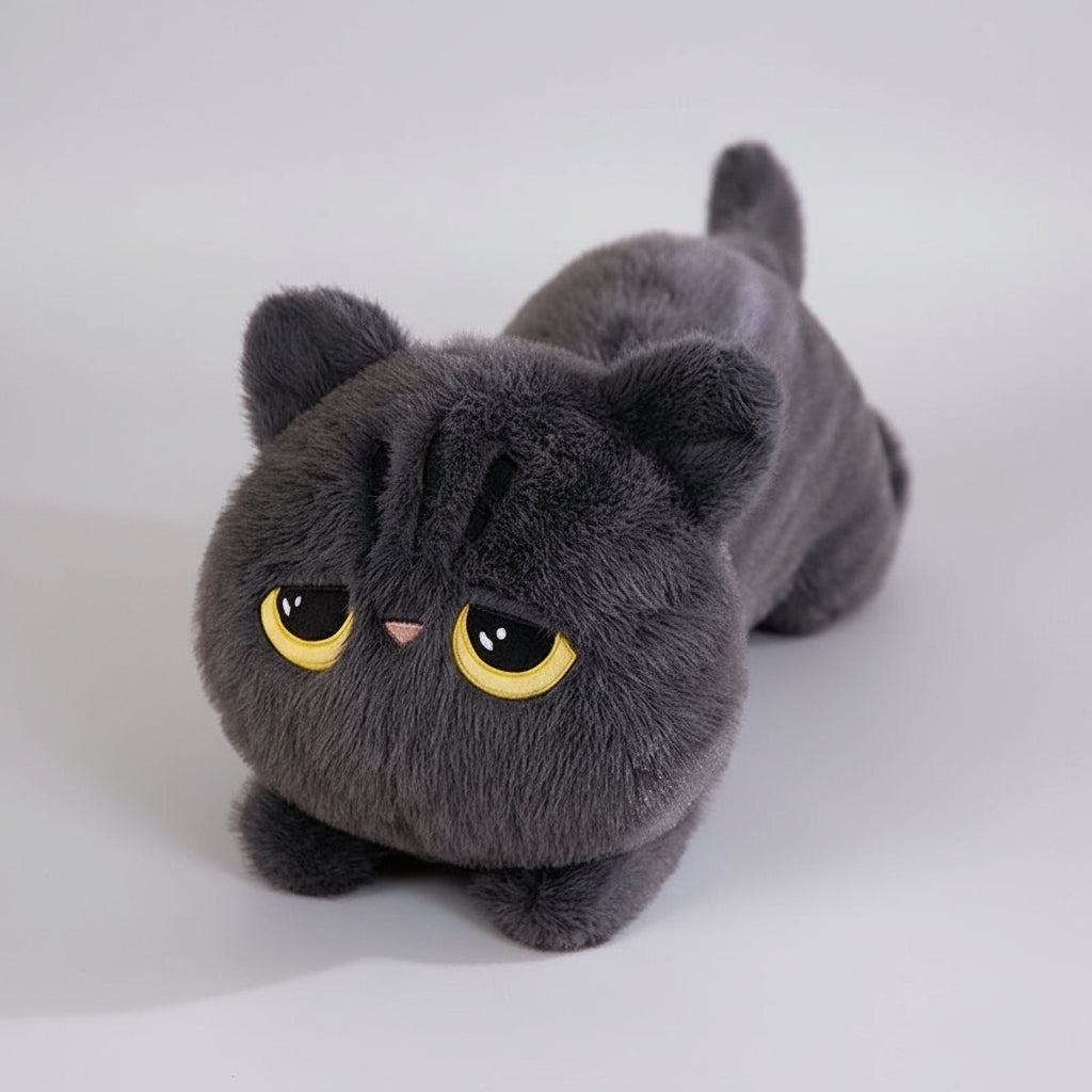 Csillogó Szemű Plüss Cica