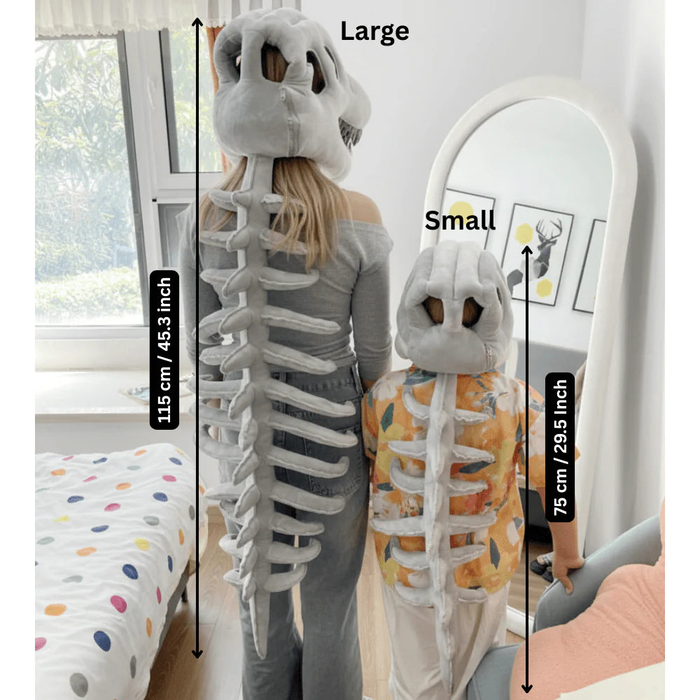 3D plüss dinoszaurusz csontváz jelmez szett﻿